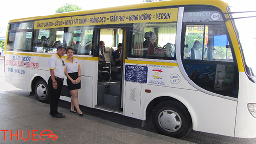 Xe bus đưa đón sân bay Cam Ranh